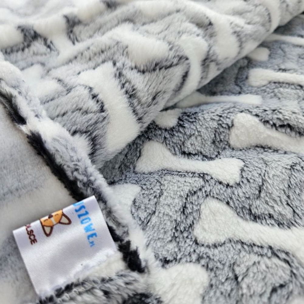 Plyšová deka pro psy