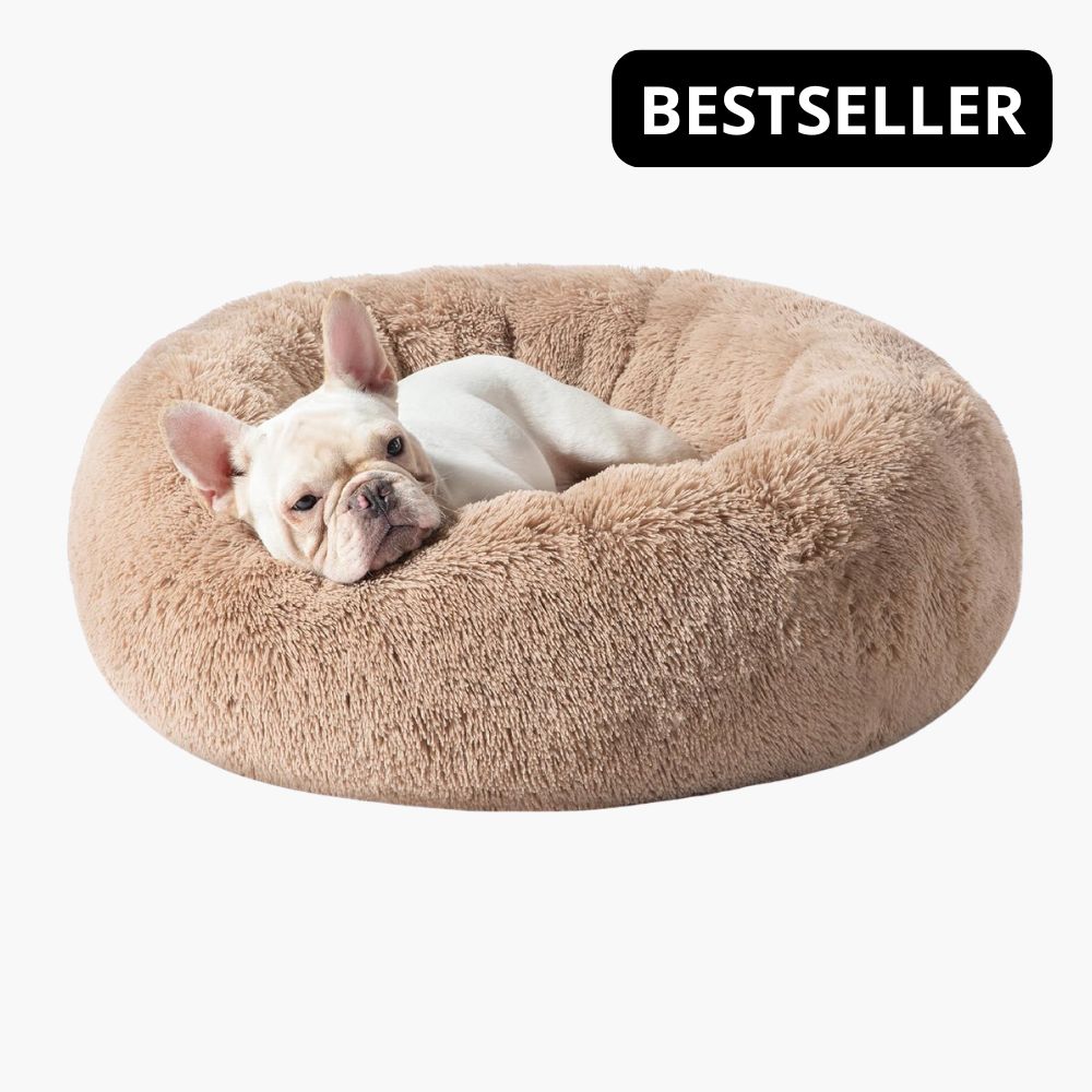 Plyšový Pelíšek pro psy Premium -  Béžový