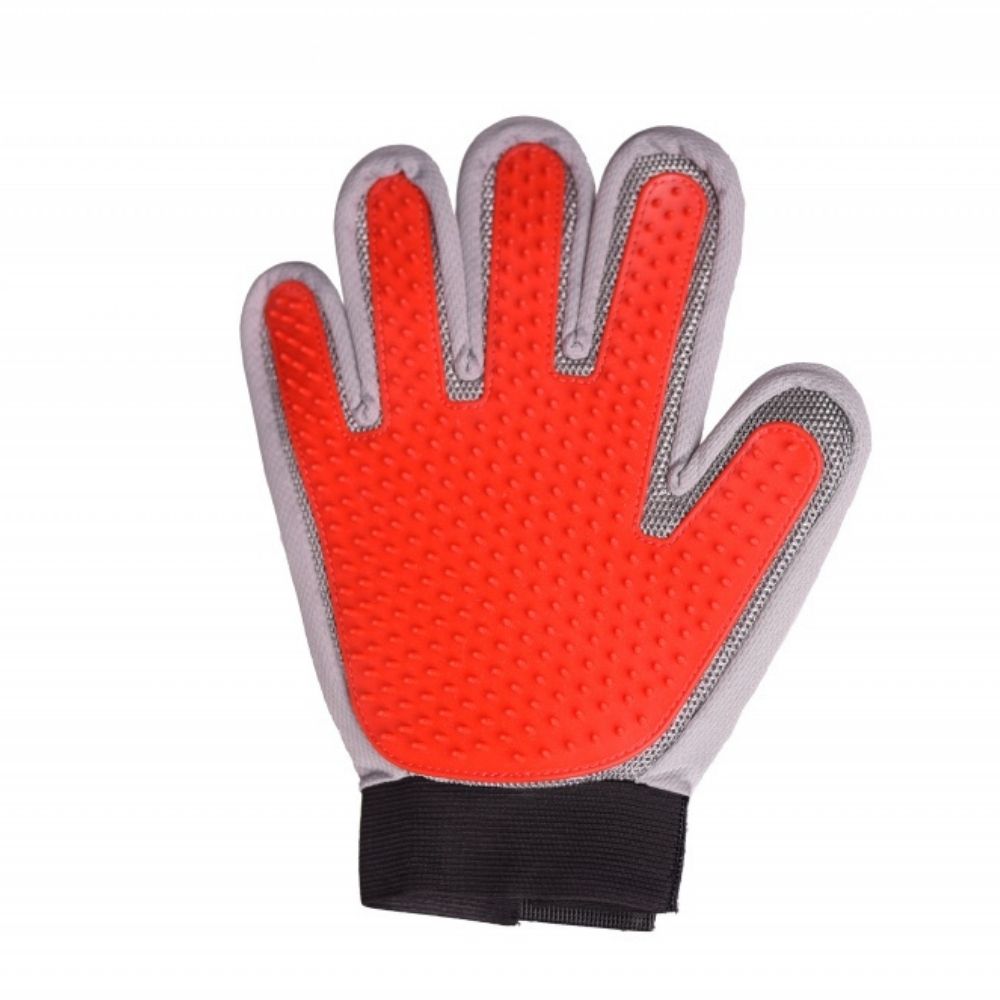 Oboustranná rukavice na vyčesávání srsti – pravá ruka