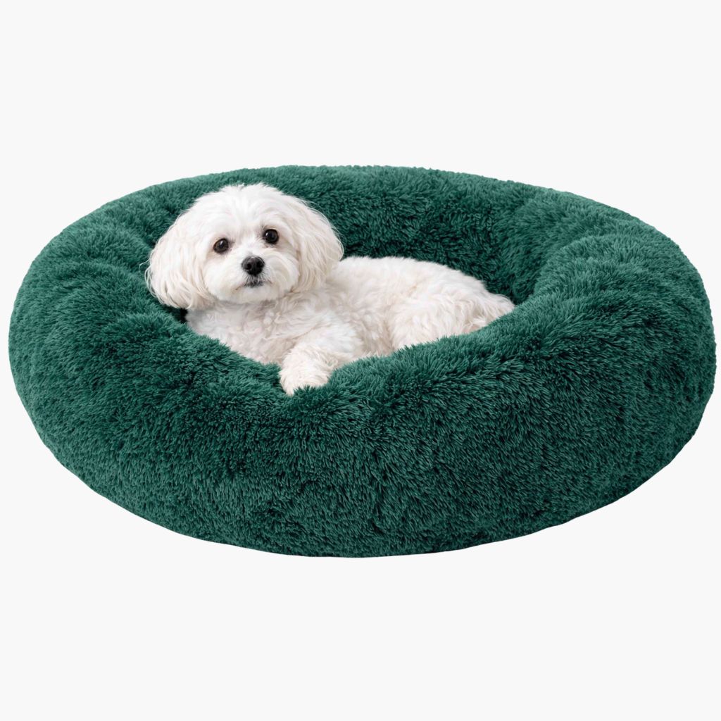 Plyšový Pelíšek pro psy Premium – Zelený