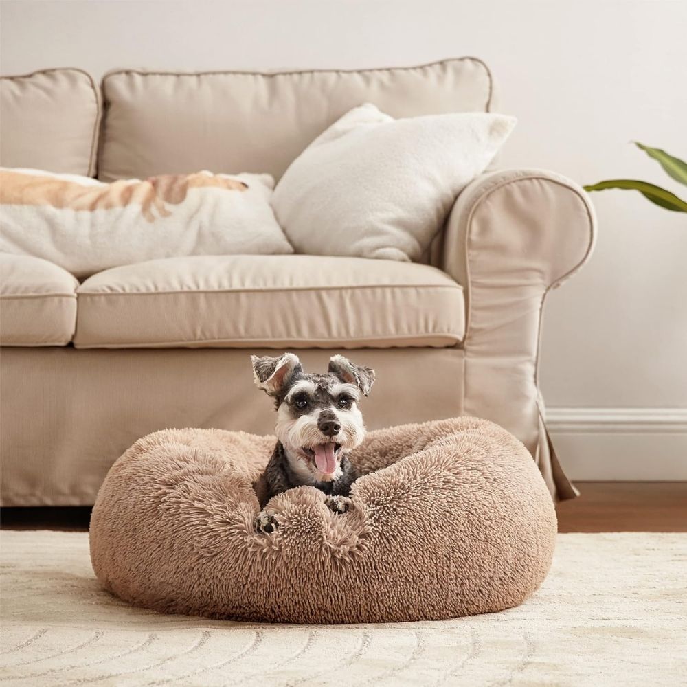 Plyšový Pelíšek pro psy Premium -  Béžový