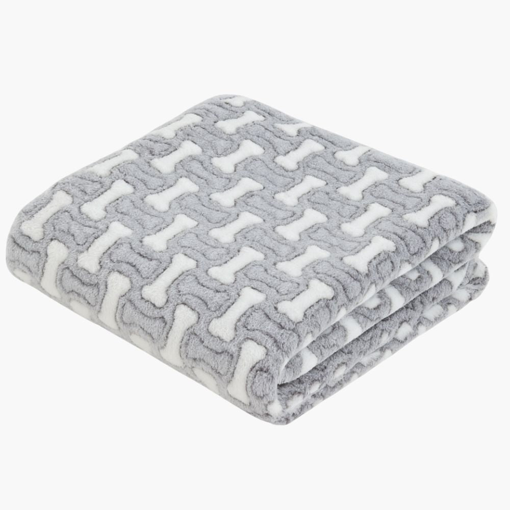 Plyšová deka pro psy