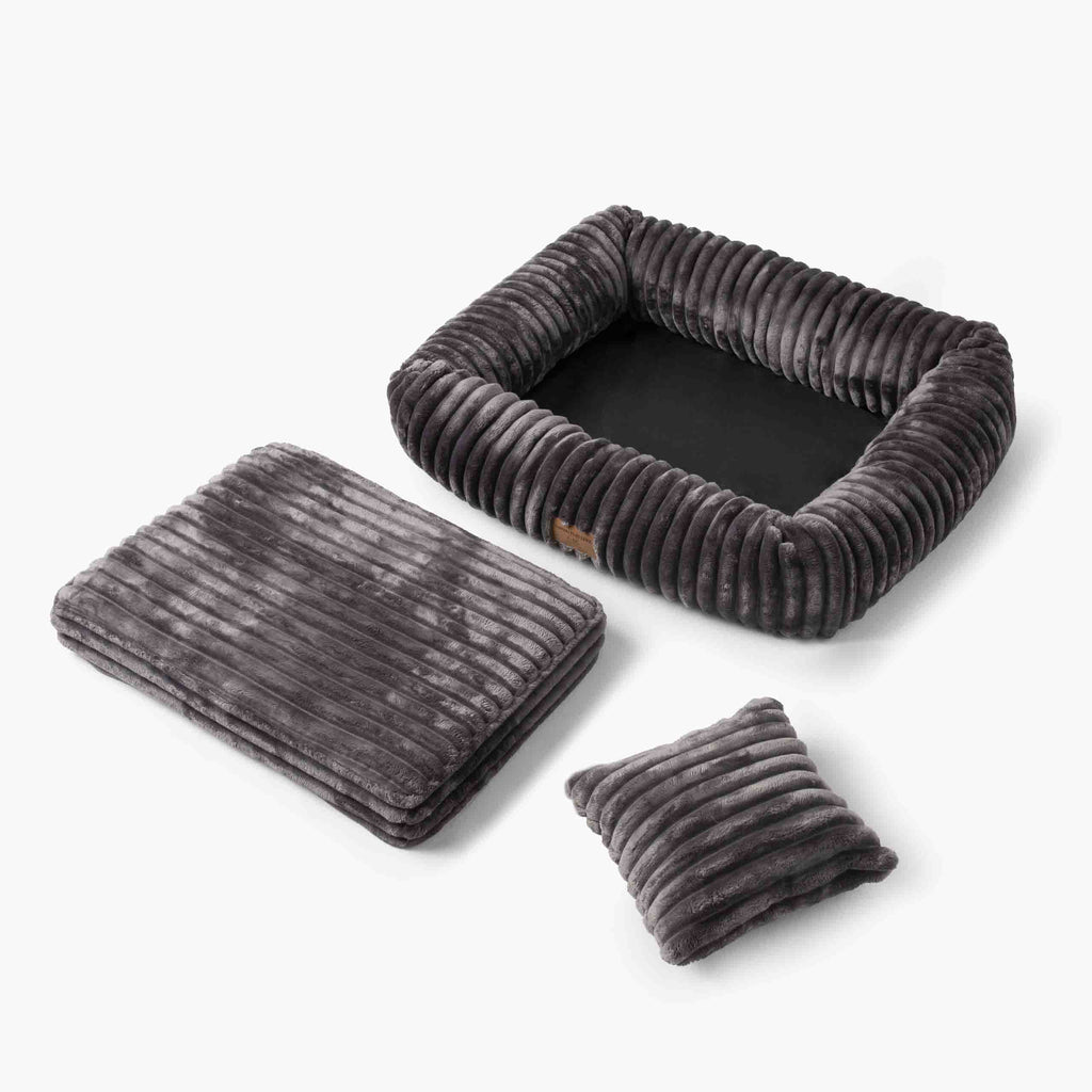 Pelíšek pro psa BELLO Antracitový