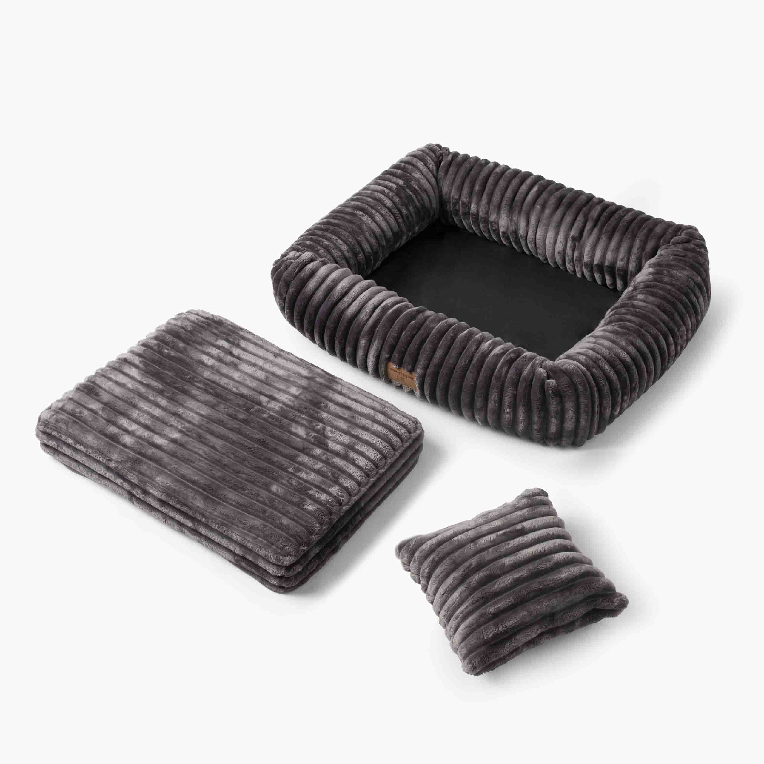 Pelíšek pro psa BELLO Antracitový