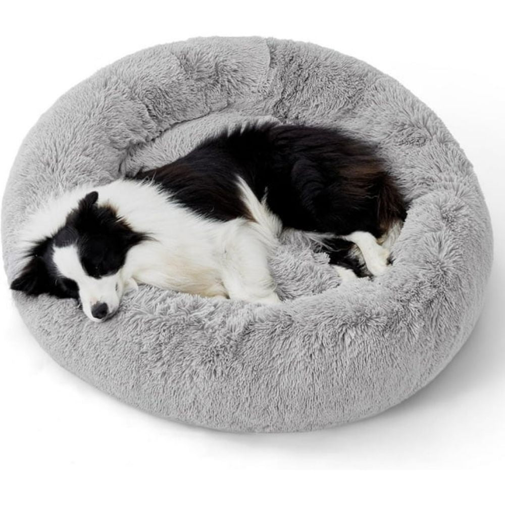 Plyšový Pelíšek pro psy Premium – Šedý