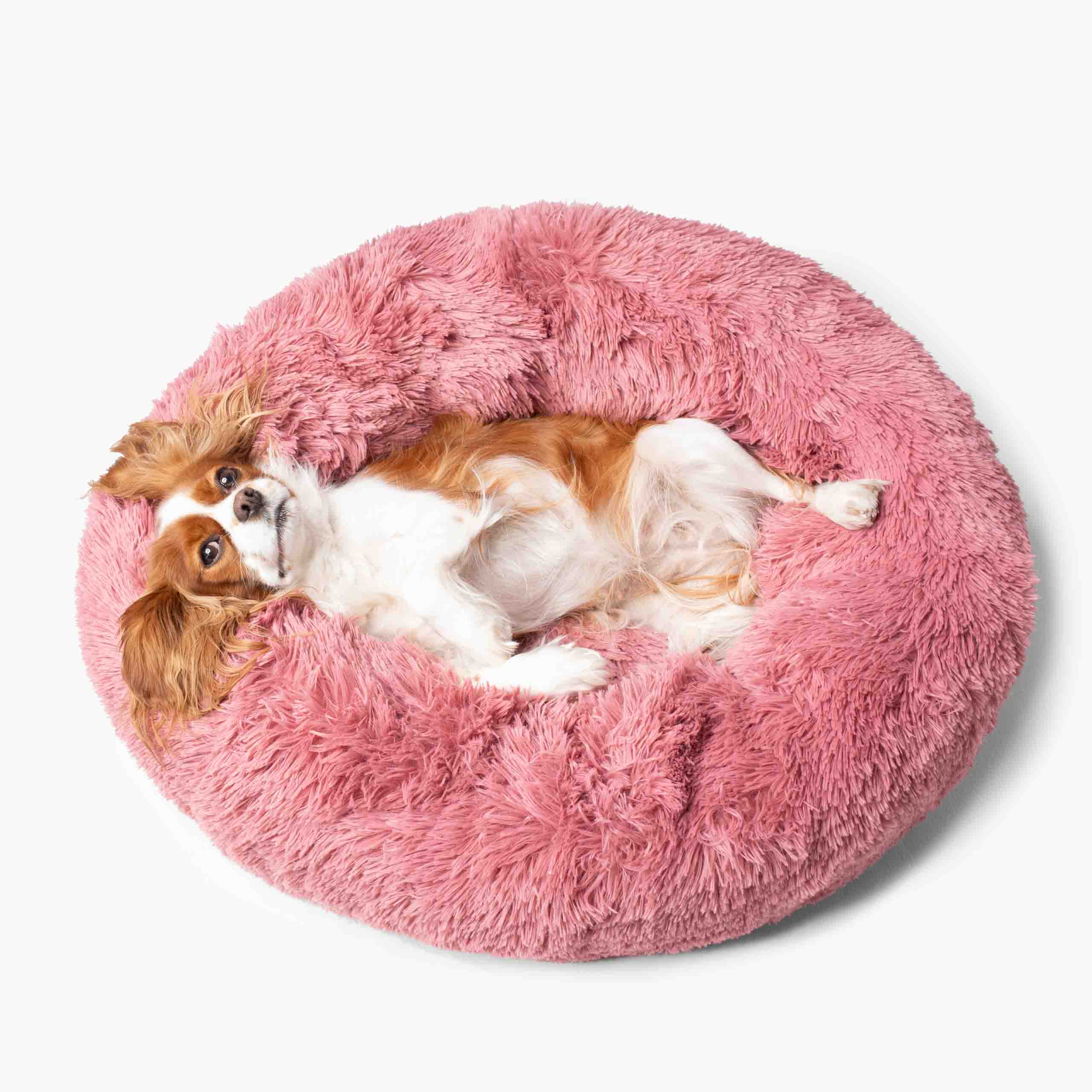 Plyšový Pelíšek pro psy Premium - Růžový