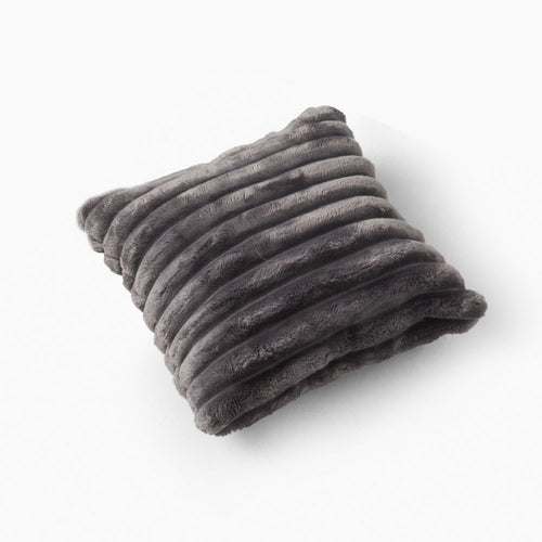 Grafitový manšestrový polštář pro psí pelíšek