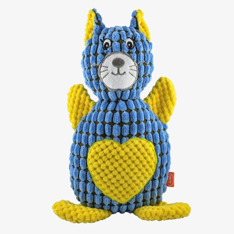 Plyšová hračka pro psa – kočička, měkká a bezpečná