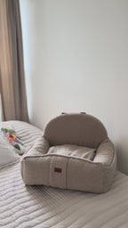 Autosedačka pro psy Bouclé SAND