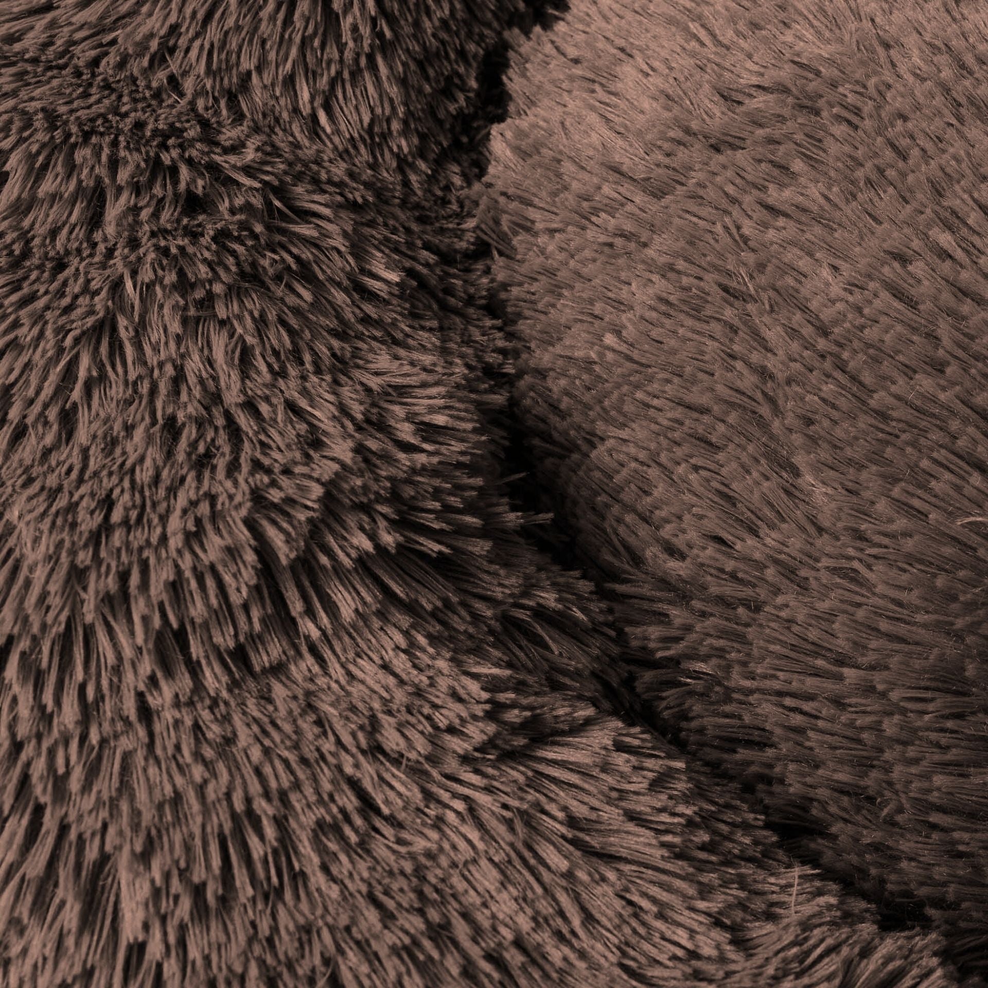 Plyšový Pelíšek pro psy Premium – Hnědý